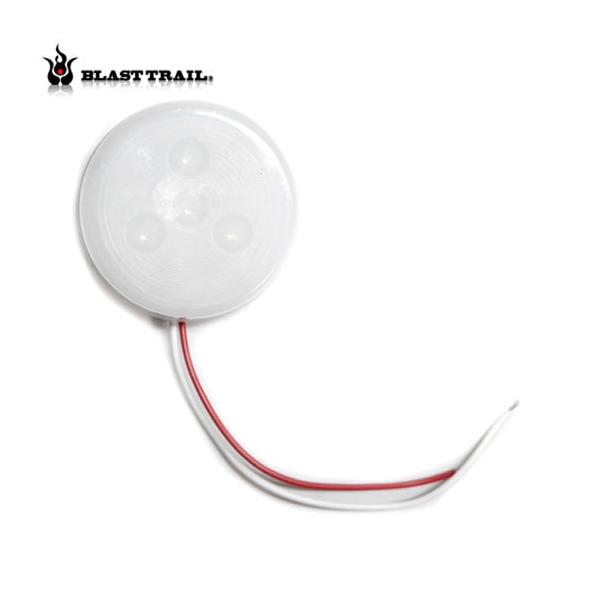 BLASTTRAIL/ブラストトレイルラウンド型LEDランプ/クリア【品番 48509】◆Voltage:12V★車幅灯に使用します。　防水仕様12V  　取付には別途グロメットが必要です。