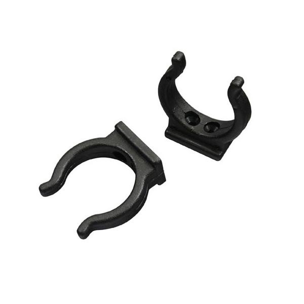 BMO JAPANボートフックグリップ 30E0028◆入数：2個セット◆パイプ内径：Φ32mm◆ネジ穴：Φ2.2mm(皿ネジ用)◆材質：プラスチック★ボートフックの収納に使用するクリップです。ボートフックを船体内部や艇庫などに固定するとき...