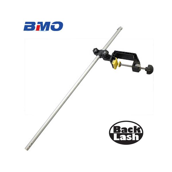 BMO JAPAN(ビーエムオージャパン)　クランプ式フィッシュセンサーマウントアームST　　【BM-PCL-ST】※フィッシュセンサーアーム◆材質：アルミ（パイプ）/樹脂（黒色パーツ）◆パイプサイズ：Φ19mm×850mm◆ネジ穴：Φ4....