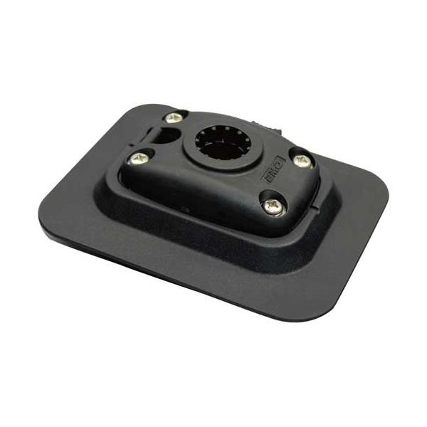 BMO JAPANBMラバーベース (インフレータブルボート用)◆サイズ：117×149×38mm★インフレータブルボートに接着剤で貼付けるタイプの取付ベースです。薄型ベースなのでボートの凸が少なく、邪魔になりません。寸法図（寸法図はクリッ...