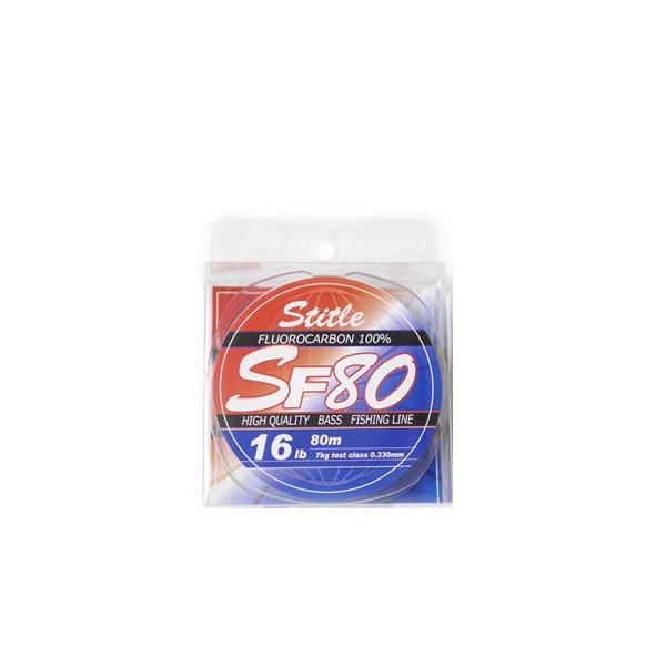 エスタイトル SF80 フロロカーボン 16lb 80m S-TITLE Sinfini : バック 