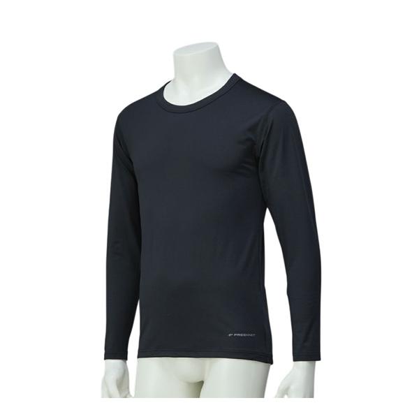 フリーノット　レイヤーテック アンダーシャツ　薄手　光電子　Y1668■素材：ポリエステル85%、ポリウレタン15％★光電子?は、人の体から出ている体温を吸収し、遠赤外線を効果的に体に輻射する素材です。遠赤外線と体温によって肌表面を保温し、...