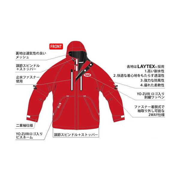 YO-ZURI/ヨーズリ YO-ZURI RAIN PARKA /YO-ZURI レインパーカー M513