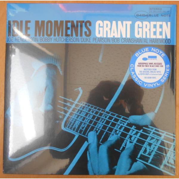 【美品】LP グラント・グリーン / アイドル・モーメンツ BLUE NOTE □新品□Grant Green グラント・グリーン/idle moments(LP) : back