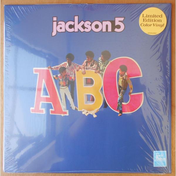 ジャクソン5 ABC LP カラーバイナル □新品□Jackson 5 ジャクソン 5/ABC(LP) カラー(BLUE)レコード : back
