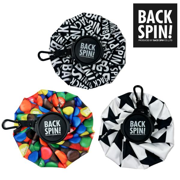 氷嚢 可愛い アイスバッグ 熱中症対策 BACK SPIN! バックスピン アイシング おしゃれ ロゴ 氷のう 夏 アイシングバック かわいい シンプル かっこいい