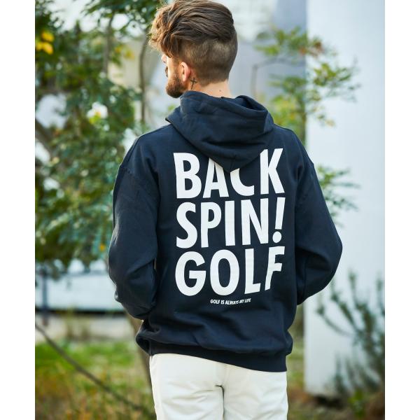 パーカー ゴルフウェア メンズ シンプル スウェット 裏起毛 おしゃれ