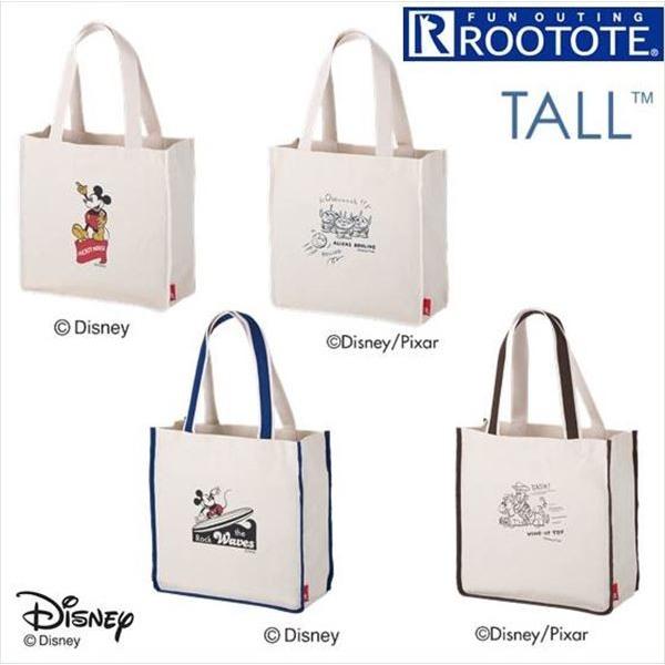 Rootote ルートート トートバッグ 通販 サイドポケット Tall トール Disney ディズニー キャンバス 肩掛け ユニセックス ショルダー バッグ マザーバッグ Backyard Family 通販 Paypayモール