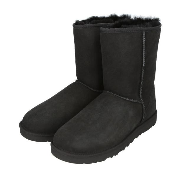 新品 Ugg メンズ 26cm アグ ブーツ ニューメル 黒 ムートン