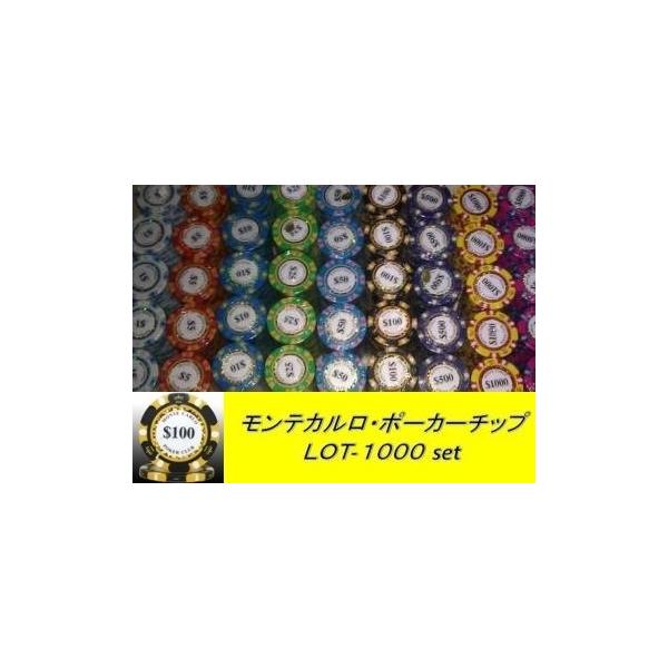 モンテカルロ・ポーカーチップ LOT-1000セットを完全解説