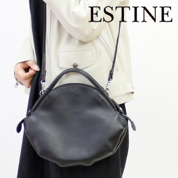 Estine バッグ エスティーヌ ショルダーバッグ 2way サークル 本革 レディース 1074700 3061074700 バッグのセレクトショップdanjo 通販 Yahoo ショッピング