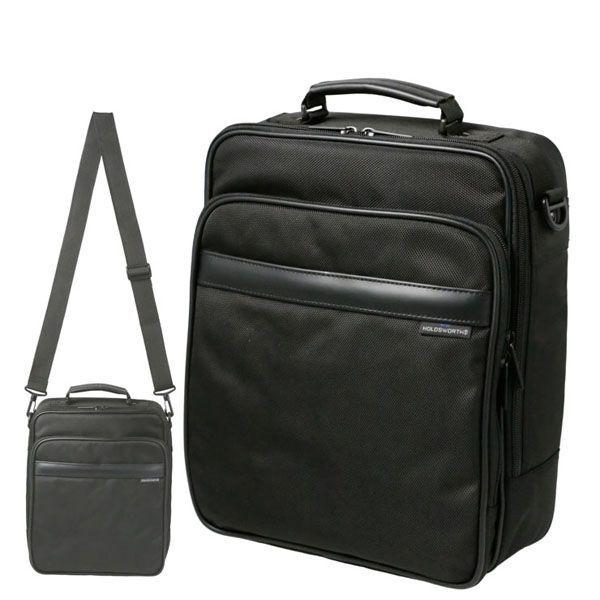 ショルダーバッグ メンズ ブランド HOLDS WORTH ホールドワース 5108 縦型 A4 収納可能 お弁当 着替え の持ち運びに 冠婚葬祭 お出掛け 通勤