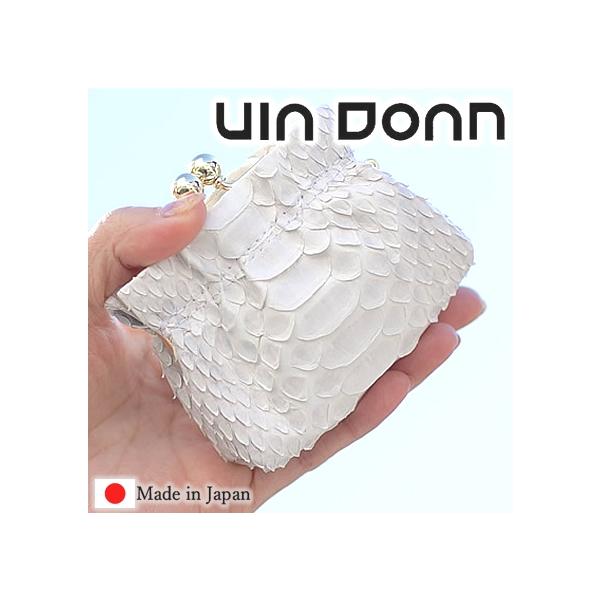 VIADOAN（ヴィアドアン） ブランパイソン 小銭入れ がま口 パイソン