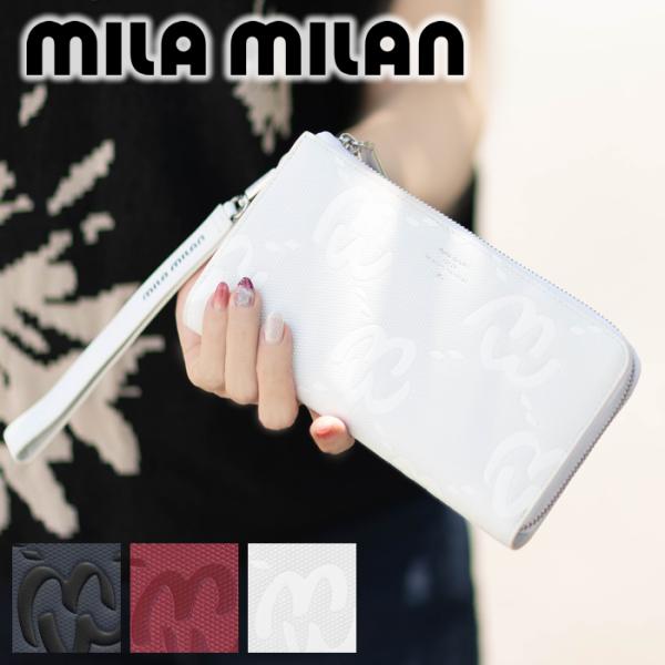 mila milan（ミラ・ミラン） 財布 長財布 クラッチ クラッチバッグ