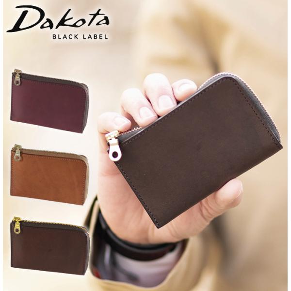 Dakota BLACK LABEL ダコタ メンズ 財布 コンパクト 折財布 L字