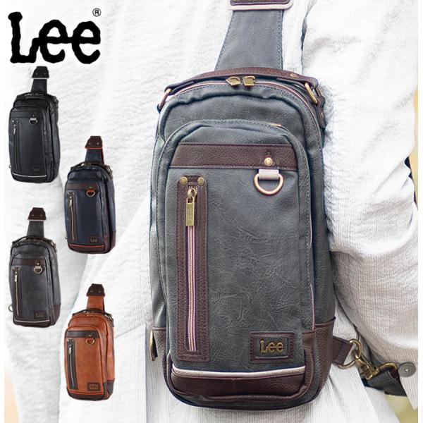 Lee バッグ ワンショルダーバッグ ショルダーバッグ メンズ ボディバッグ 軽量 Lee インフィニティ2 320-3150