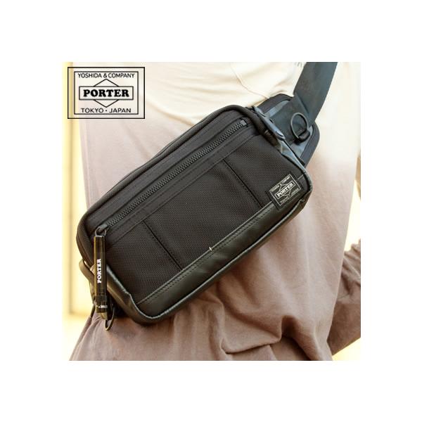 PORTER ポーター ヒート ウエストバッグ 703-07972 ボディバッグ A5