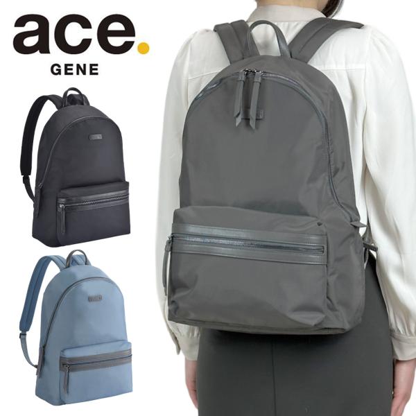 【美品】 ace. GENEレーベル サルティー 13L リュック バックパック bag-net-2_10427
