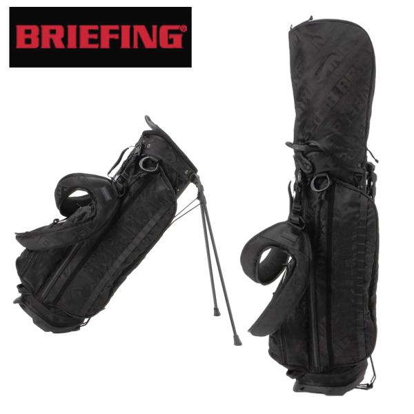 【希少】BRIEFING ブラック キャディバッグ　リモンタ 希少】BRIEFING ブラック キャディバッグリモンタ