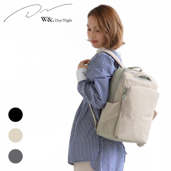 ややページ W＆.Day/Night ダブルアンド デイナイト ポルク リュックサック