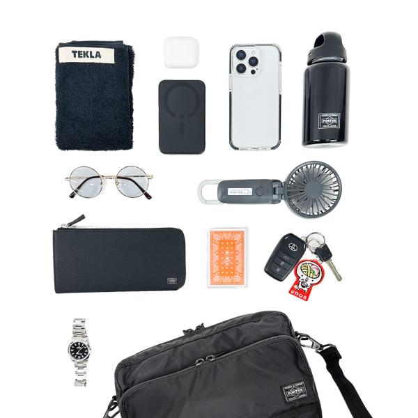 �|�[�^�[ �t���b�V�� �V�����_�[�o�b�O 689-05949 10 �u���b�N PORTER �g�c�J�o�� FLASH �����Y ���f�B�[�X �΂߂��� �M�t�g �v���[���g ���{�� A5�T�C�Y ���i�摜3