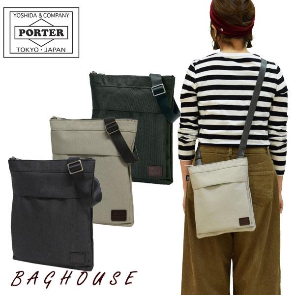 ポーター ショルダーバッグ 縦型 吉田カバン Porter Finesse フィネス メンズ レディース 薄マチ 吉田かばん 6 6 バッグハウス 通販 Yahoo ショッピング