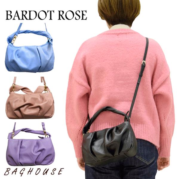 第1位獲得！】 BARDOT ROSE バルドロゼ レザー ショルダーバッグ tdh