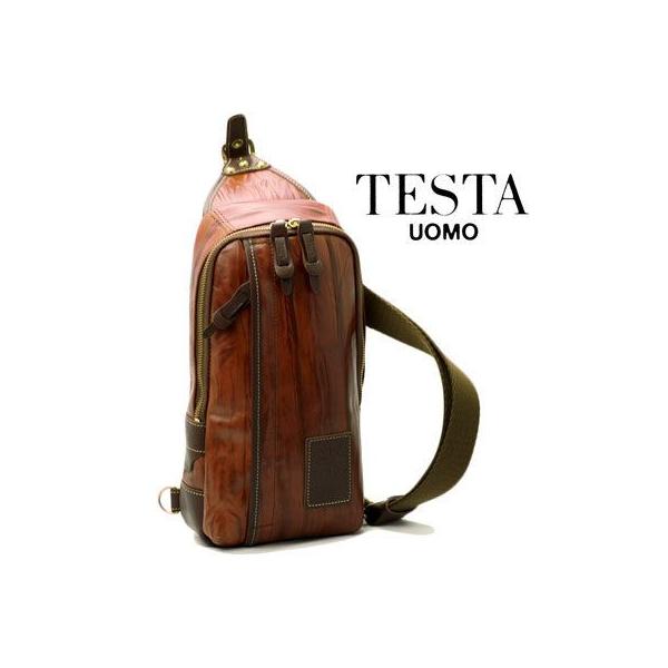 メンズ ｔｅｓｔａ ｕｏｍｏ イタリア ボディバッグ 本革 ショルダー 日本製 送料無料 Buyee 日本代购平台 产品购物网站大全 Buyee一站式代购 Bot Online