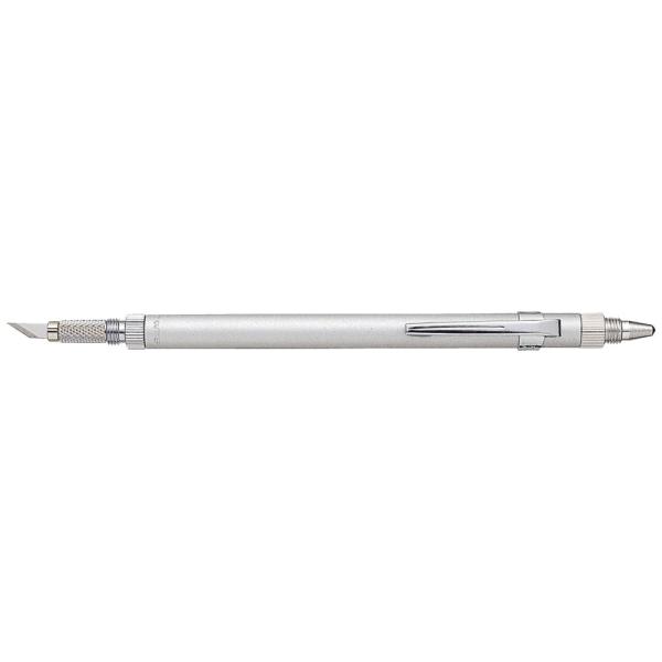 D-1000P NTカッター デザインナイフ 鉛筆感覚のΦ9mm 替刃ポケット付き 切り絵や消しゴムはんこ作りに最適