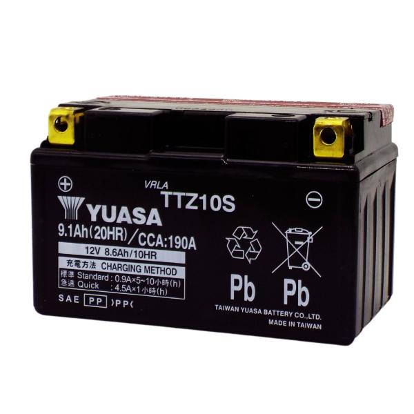 信頼のユアサです。液注入済み、初期充電済み、電圧チェック済みですので、即、利用可能です。パーフェクトパワー充電器付、デジタルテスター付、メッシュグローブ付の各セット品もございます。電圧：12V　サイズ(目安)：横幅150/奥行87/高93(...