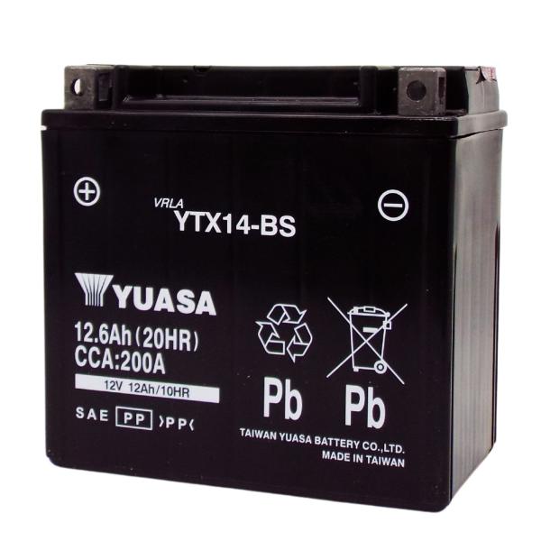 信頼のユアサです。液注入済み、初期充電済み、電圧チェック済みですので、即・利用可能です。パーフェクトパワー充電器付、デジタルテスター付、メッシュグローブ付の各セット品もございます。サイズ(目安)：横幅150/奥行87/高145(mm)重量 ...