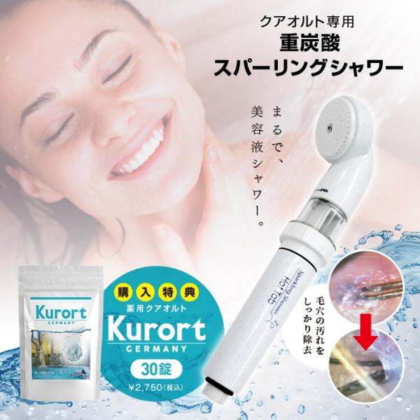 ホットタブ 重炭酸スパークリングシャワー 5本セット 重炭酸