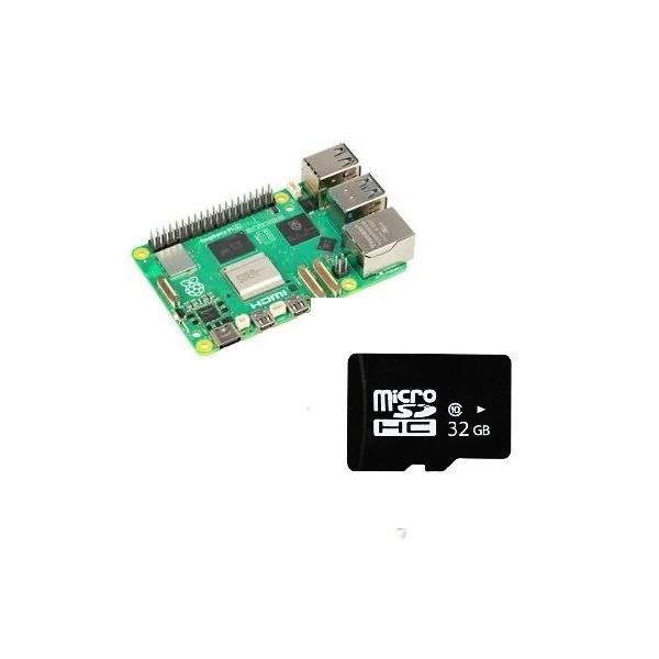 Raspbrrypi5 8G ＆ Raspi5 OSインストール済SDカードセット