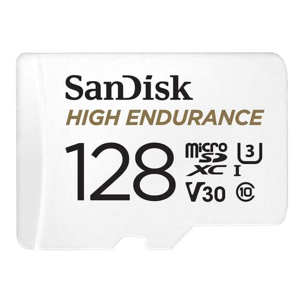 サンディスク 正規品 SanDisk microSD カード 高耐久 SDSQQNR-128G-GH3IA 簡易デザインパッケージ 日本 国内版 代引不可商品