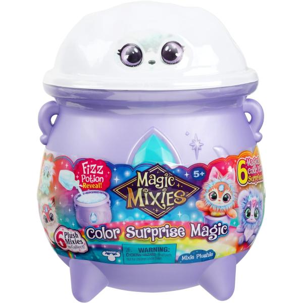 Magic Mixies Color Surprise Magic Cauldron 6 Magical Color Change Surprisesマジックミクシズカラーサプライズマジックでマジックを体験してください！どのミクシーぬいぐる...