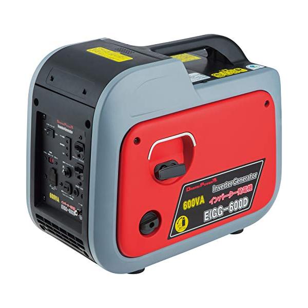 他サイト： ナカトミ インバーター発電機 カセットボンベ式 50Hz/60Hz切替可能 コンパクト 非常用電源 屋外作業 現場作業 防災 EIGG-600D 沖縄、離島不可の商品画像
