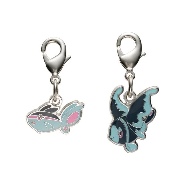 ポケモンキーホルダー　メタルチャーム　ゴールド&シルバーまとめ売り ポケモンキーホルダーメタルチャームゴールド&シルバーまとめ売り