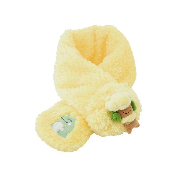 エルフーンマフラー+ポケセンピンバッジ Pokemon（ポケモン） ポケモンセンターオリジナル マフラー エルフーン