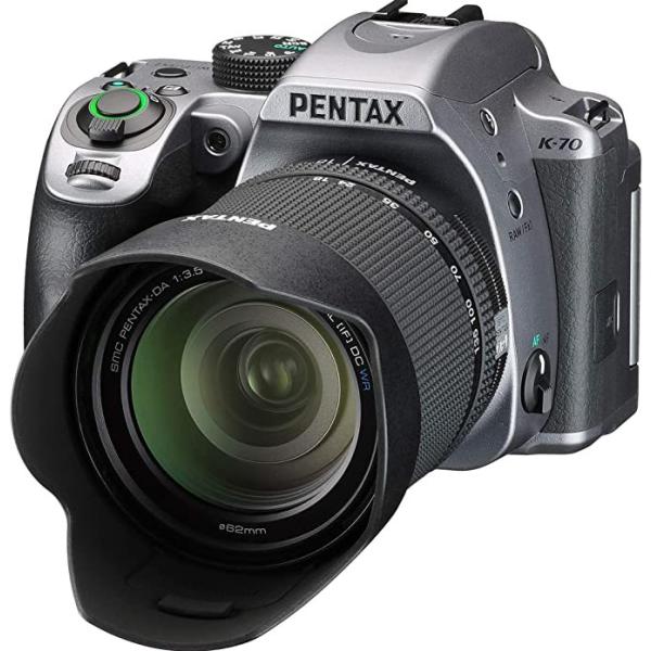 ペンタックス一眼レフカメラセット ペンタックス PENTAX K-70 18-135mmWRレンズキット シルバー デジタル