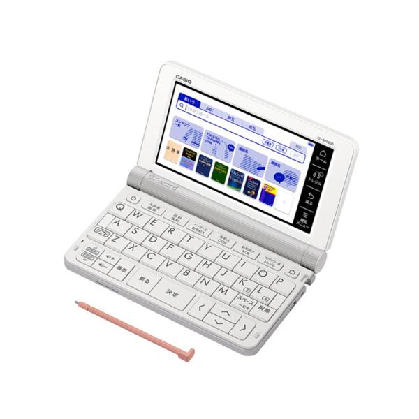 新品未使用 CASIO 電子辞書  英語モデル XD-SR9800WE EX-word CASIO XD-SR9800WE ［エクスワード XD-SR9800 ホワイト 英語
