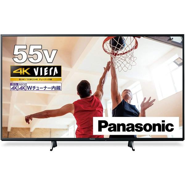 VIERA パナソニック 55V型 4Kダブルチューナー内蔵 液晶 テレビ TH