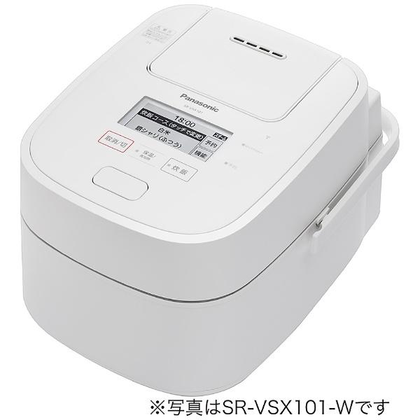 おどり炊き パナソニック Panasonic SR-VSX181-W 炊飯器 ホワイト 1升