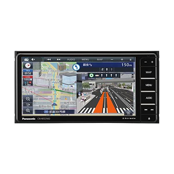 Strada パナソニック カーナビ ストラーダ 7型ワイド CN-HE02WD