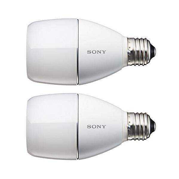 Sony LED電球スピーカー　LineMe Ceramic　セット (1) SONY（ソニー） LED電球スピーカー LST-SE300 2個セット apt-X対応