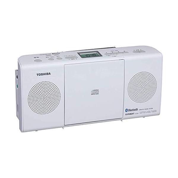 TOSHIBA（東芝） CDラジオ Bluetooth搭載 TY-CW26-W ホワイト : World
