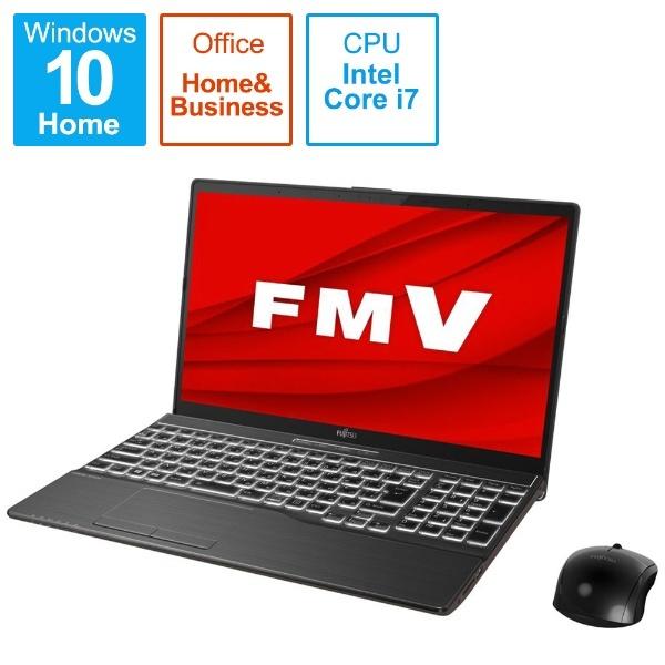 LIFEBOOK FUJITSU ノートパソコン AH-X/F1 ブライトブラック FMVAXF1B