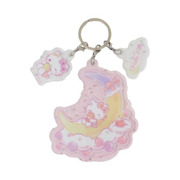 sanrio（サンリオ） ハローキティ すやすや3連チャーム キーホルダー