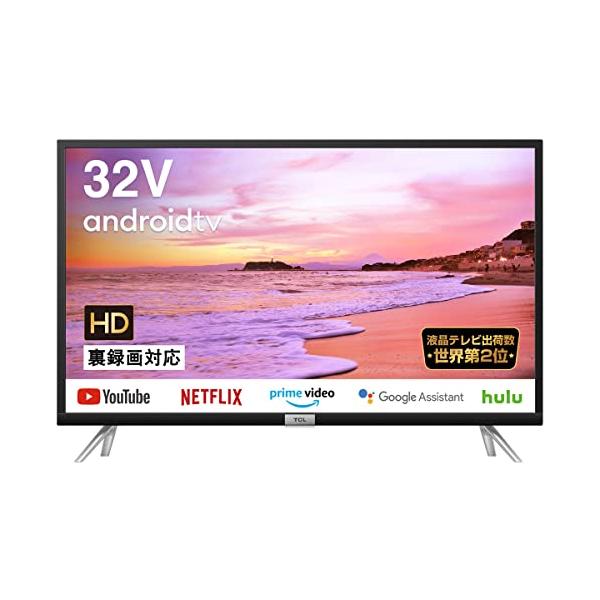 TCL 32V型 フルハイビジョン液晶TV android TV 32S518K TCL TCL 32V型 ハイビジョン 液晶TV 地デジ/BS/CS android TV搭載
