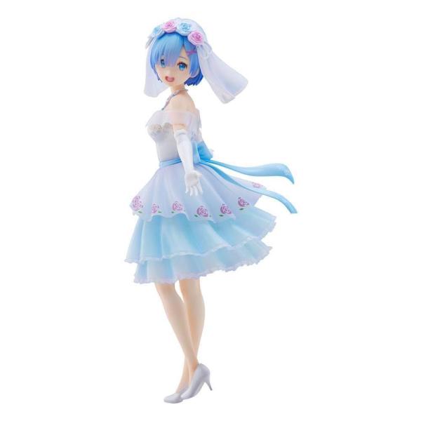 Re:ゼロから始める異世界生活 レム ウエディングVer. ノンスケール PVC&amp;ABS製 塗装済み 完成品フィギュア