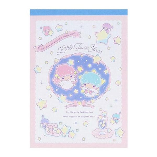 サンスター文具 サンリオ アニバーサリー メモA6 リトルツインスターズ